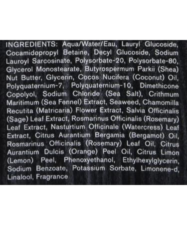 Every Man Jack Sea Salt Body Wash 16.9 oz - Refreshing Clean & Natural Ingredients | Buy Online for International Shipping - Buy Online on GoSupps.com