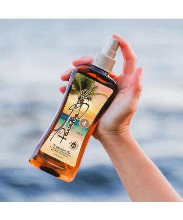 Panama Jack SPF 4 Sunscreen Tanning Oil - PABA, Paraben, Gluten, & Cruelty Free - 8 FL OZ (Pack of 2) - Buy Online on GoSupps.com