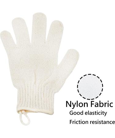 Exfoliating Gloves for Smooth & Soft Skin - Body Scrub & Ingrown Hair Remover - Shower Scrubber for Women & Men - 1 Pair - Buy Online on GoSupps.com