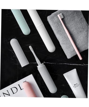 FRCOLOR 4 Pack Portable Toothbrush Case - Travel-Friendly Toothbrush Storage for International Shipping - Buy Online on GoSupps.com