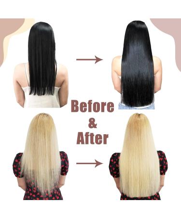 Vlasy 400 Pcs Silicone Micro Rings for I Tip Hair Extensions 4mm Micro Nano Beads Micro Links Hair Beads (Black) Micro-4mm-400Pcs Black - Buy Online on GoSupps.com