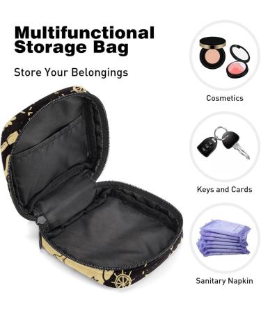 Women's Bonds Storage Pockets - Portable Period Kit Bag with Stillpad Holder for Girls | Pirate Design - Buy Online on GoSupps.com