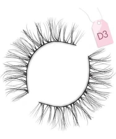 Onlyall 3D Faux Mink Eyelashes - Natural Look Lightweight False Wispy Lashes | 7 Pairs - Buy Online on GoSupps.com