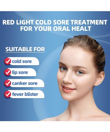 Buy Red Light Therapy Device for Cold Sores & Fever Blisters | Fast Healing & Pain Relief - Buy Online on GoSupps.com