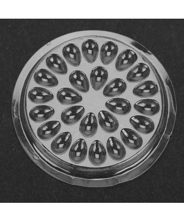 Buy Eyelash Glue Holders - 50 Disposable Transparent Pads for Eyelash Extensions | International Shipping Available - Buy Online on GoSupps.com