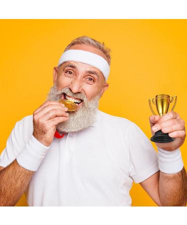 3 Pieces Mini Gold Trophy Cups for Kids - Perfect for Sports Tournaments and Parties - 1.8 x 1.8 x 3.3 Inch - Buy Online on GoSupps.com