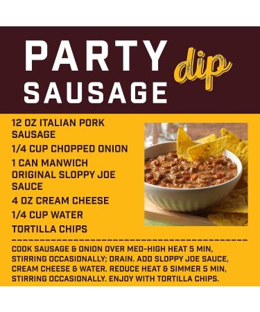 Hunt's Manwich Original Sloppy Joe Sauce 439grams | Pack of 4 - Buy Online on GoSupps.com