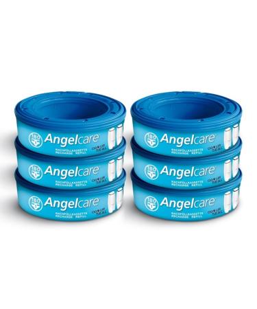 Angelcare Diaper Pail Refill Pack Plus 6 Pack Lot de 6