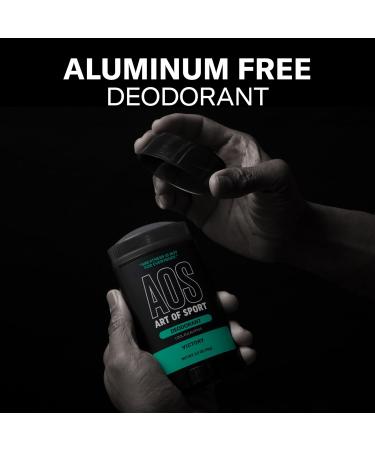 Art of Sport Men’s Deodorant Aluminum Free Eucalyptus Fragrance Made with Natural Botanicals - 2.7 Oz - Pack of 2 - Buy Online on GoSupps.com