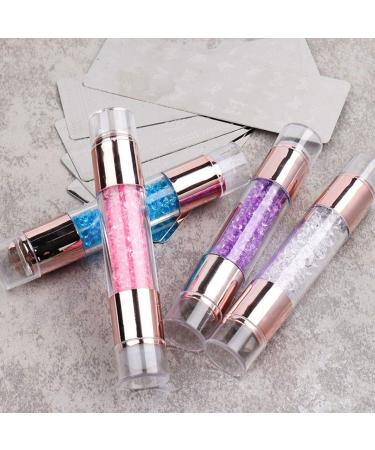 FRCOLOR 3Pcs Colorful Glitter Nail Art Stamper Set | Jelly Clear Nail Stamper for Manicure | Best Nail Art Tool Accessories - Buy Online on GoSupps.com