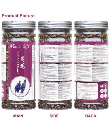 Premium Organic Pueraria Lobata Flower Tea - 100% Loose Dried Herbal Tea for Skin Care & Health - 50g / 1.7oz - Buy Online on GoSupps.com