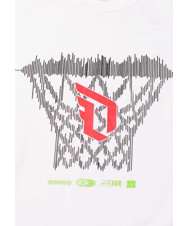 Adidas Men Dame Logo T-shirt XXL White - Shop Now for International Shipping - Buy Online on GoSupps.com