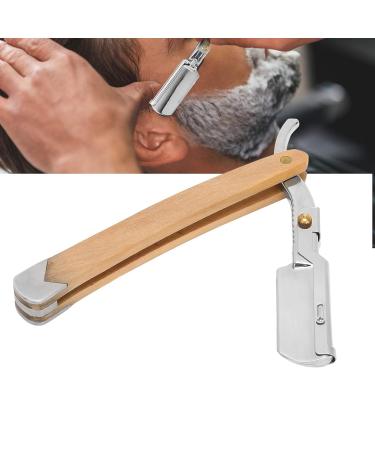 Men's Straight Razor - Portable Stainless Steel Manual Shaver & Blade-Free Trimmer - Buy Online on GoSupps.com