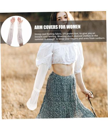 Manchons Bras Uv Larges Soie Glac e Pour Protection Solaire Respirante Et Confortable Pour Conduite Sport Et Activit s Ext rieures - Buy Online on GoSupps.com