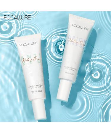FOCALLURE Blurmax Pore-Minimizing Face Primer - Lightweight, Mattifying, Skin Correcting | All-Day Wear, Controls Shine, Hydrating - Greenv - Buy Online on GoSupps.com