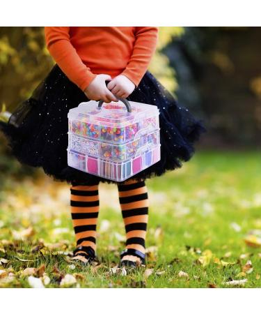 Peirich Jewelry Making Bead Kit - 44 Colors Embroidery Floss, 4900+ Beads, Organizer Box - Perfect for Friendship Bracelets - Ideal Christmas Birthday Gift - Buy Online on GoSupps.com