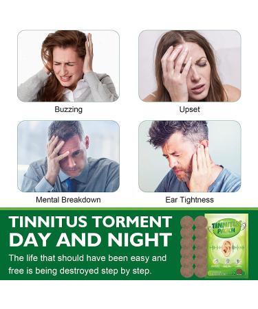 Tinnitus Relief Patches - Natural Herbal Formula for Ringing Ears, Earaches, Improved Hearing, and Peaceful Sleep - Buy Online on GoSupps.com