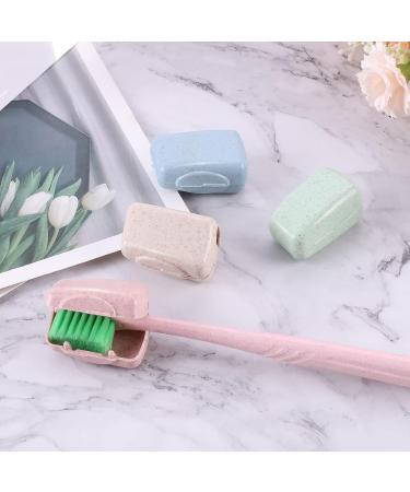 20pcs Plastic Toothbrush Head Covers - Travel Holder Case for Toothbrush Protection - Buy Online on GoSupps.com
