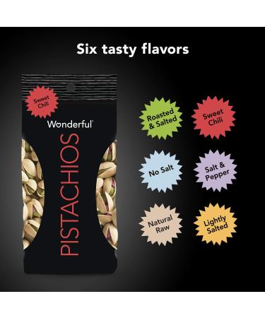 Wonderful Pistachios Sweet Chili Pouch 7oz - Delicious Spicy Snack (1 Pack) - Buy Online on GoSupps.com