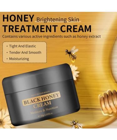 Black Honey Cream Face Moisturiser Face Women & Men Anti Aging Face Cream Face Moisturiser for Dry Skin Honey Nourishing And Moisturizing Face Cream Day/Night For Dry And Sensitive Skin - Buy Online on GoSupps.com