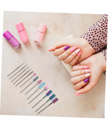 Ipetboom 1 Nail Drill Set Nail Bit Gel for Nails Diamond Drill Bits Pedicure Drill Bits Manicure Tools Nail File Bit Nail Polish Gel Ceramic Nail File Ceramics Suite Corundum - Buy Online on GoSupps.com