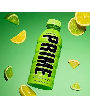 Logan Paul & KSI Prime Hydration Energy Drink - Lemon Lime Flavor | 500ml - Buy Online on GoSupps.com