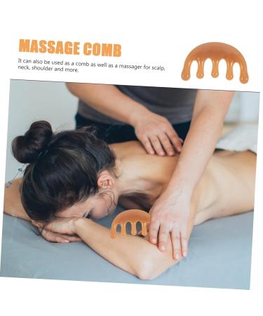 Goohochy Massagekamm - Broad Ridge Comb Massager for Scalp and Hair | International Shipping - Buy Online on GoSupps.com