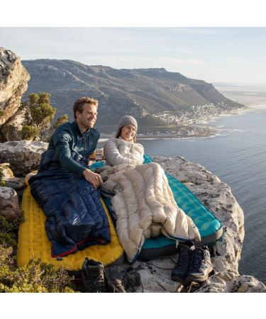 Naturehike 1.26lbs Ultralight 800 Fill Power Goose Down Sleeping Bag - Compact & Lightweight Envelope Sleeping Bag for Hiking/Camping - Dark Blue - Buy Online on GoSupps.com