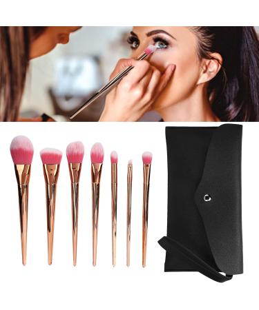 Professional Makeup Brush Set - Soft Hair Blusher & Eyeshadow Tools with Bag | Ideal for Loose Powder & Concealers - International Shipping Available - Buy Online on GoSupps.com