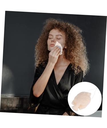 Angoily Shower Flutter Cleaning Sponge Baby Shower Sponge Face Powder Puff Natural Sponges Foam Sponge Facial Loofah Sponge Kids Bath Sponge Face Wash White Pregnant Woman Quick Dry - Buy Online on GoSupps.com