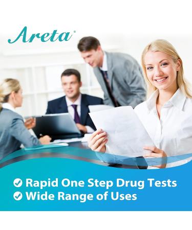 Areta 5 Panel Dip Test Kits - Instant Urine Testing - (2 Pack) ADTP-754 - 2 Count - Buy Online on GoSupps.com