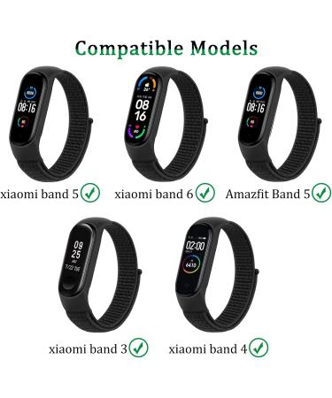 Shop Tobfit Nylon Bracelet for Xiaomi Mi Band 5/6 & Amazfit Band 5 - Soft Breathable Durable | International Shipping Available - Buy Online on GoSupps.com