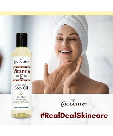 Cococare Vitamin E Body Oil 8.5 fl oz - Moisturizing & Nourishing Skin Care - Buy Online on GoSupps.com