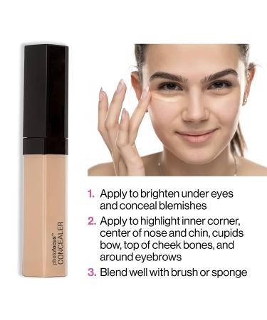 Buy Wet n Wild PhotoFocus Concealer LightMed Beige 0.29 fl oz - Flawless Coverage - Buy Online on GoSupps.com