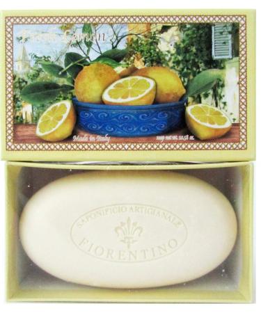 Fresh Lemon Scented Italian Soap - 10.5 oz