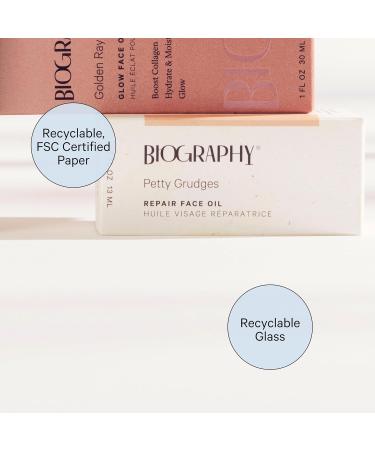 Repair Face Oil - Night Face Mask Anti Aging Hydrating Facial Oil for Women Vegan Beauty Gua Sha Facial Oil Moisturizer Ideal for Plumping Fine Lines and Wrinkles Petty Grudges - Biography 13 mL Petty Grudges- Earthy  - Buy Online on GoSupps.com