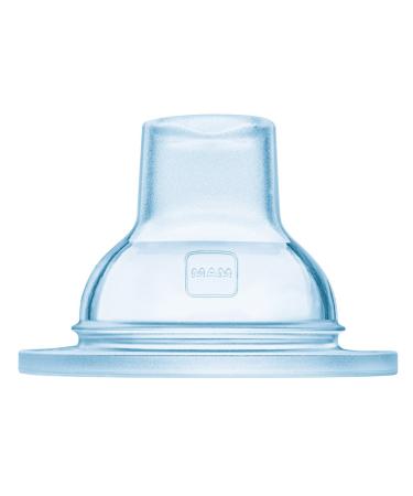 MAM drinking beak in a set of 2 extra soft drinking beak for all mam bottles and the MAM trainer ideal for the transition to the drinking cup 4+ months transparent