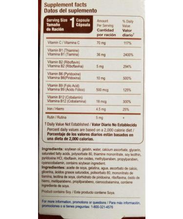 Bedoyecta Multivitamin 30 Capsules (2 Pack) - Total 60 Caps - Essential Multivitamins - Buy Online on GoSupps.com