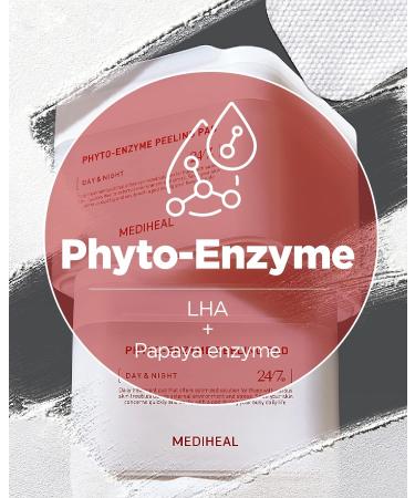 MEDIHEAL Phyto Enzyme Peeling Pad - Vegan Face Resurfacing Pads with LHA & Papaya Enzyme - 90 Pads - Buy Online on GoSupps.com