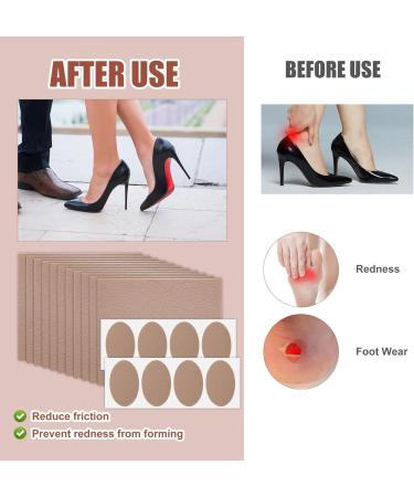 12 Sheets Moleskin Adhesive Pads for Feet Blister Prevention Pads for Feet Moleskin for Blisters and Feet Heels Flannel Adhesive Mole Skin Patch Bandages for Women Men - Buy Online on GoSupps.com