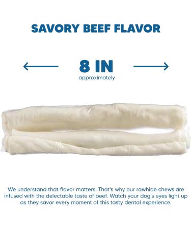 Hartz Dentist s Best DentaShield 8 Rawhide Chew 12 Units - 80% Less Tartar - Healthy Gums - Fresh Breath - Beef Flavor - Dental Care for Dog Pack of 12 Retriever Rolls for Large Dogs (6x2 Rolls) - Buy Online on GoSupps.com