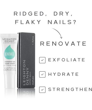 Leighton Denny Renovate Nail Repair Cream 10ml - Restore and Strengthen Nails - Buy Online on GoSupps.com
