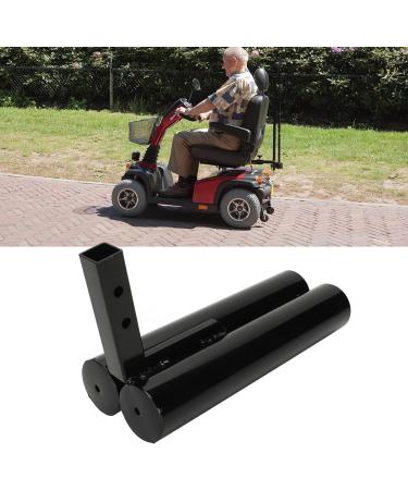 Socobeta Double Tube Cane Holder - Stainless Steel Walking Cane Accessory for Elderly, Walkers, Wheelchairs, Mobility Scooters - Buy Online on GoSupps.com