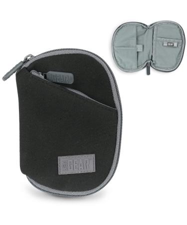 USA GEAR Finger Pulse Oximeter Case - Oxygen Meter Finger Pulse Oximeter Travel Case Neoprene with Belt Loop - Compatible with Zacurate Pro Series 500DL FaceLake FL400 Innovo Deluxe and More