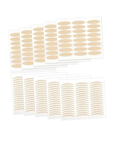 Beavorty 40 Sheets Lace Double Eyelid Sticker Makeup Stickers Double Sided Eyelid Traceless Eyelid Tapes Girl