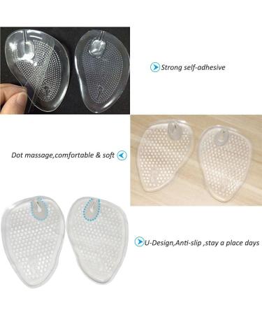 Gel Cushions for Flip Flop Sandals - 3 Pairs Forefoot Padding Inserts for Ball of Foot Insole Relief - Self-Adhesive & No-Slip Design - Buy Online on GoSupps.com