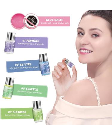 PERMANIA Eyelash Perm Kit & Brow Lamination Set - DIY Salon Quality with Gentle Formula - Buy Online on GoSupps.com