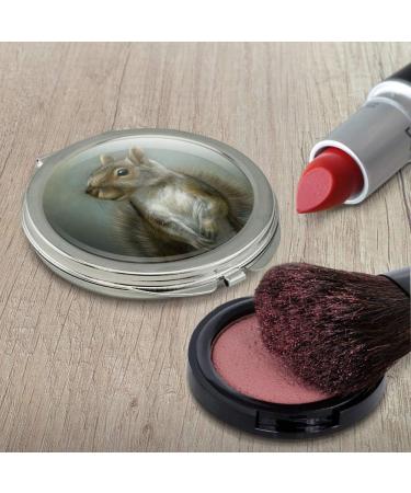 Mischievous Squirrel Compact Travel Purse Handbag Makeup Mirror - SHOP NOW! - Buy Online on GoSupps.com