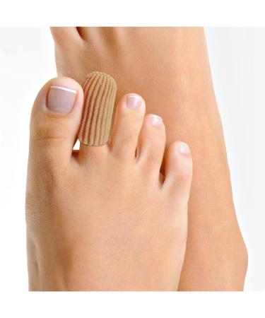 Feet BCN Gel Finger Protection - Extra Thick Gel Fingertips for Ultimate Finger & Nail Protection - 3 Units Large Size (20mm x 60mm) - Buy Online on GoSupps.com