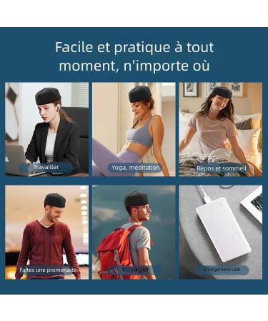 Th rapie par la Lumi re Rouge et Infrarouge et pour la Repousse des Cheveux Chapeau de Luminoth rapie Lampe Infrarouge Red Light Therapy pour la Perte de Cheveux Douleur(Plug-in noir) - Buy Online on GoSupps.com